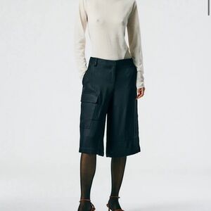 NWT Tibi Eco Acetate Cargo Short